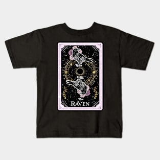 The Raven Tarot Kids T-Shirt